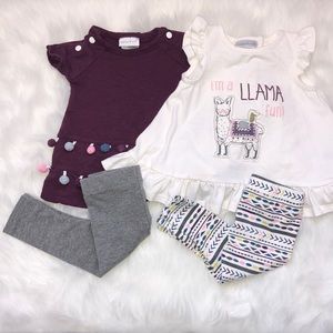 Mix and Match set- 4 pieces- size 0-3 months